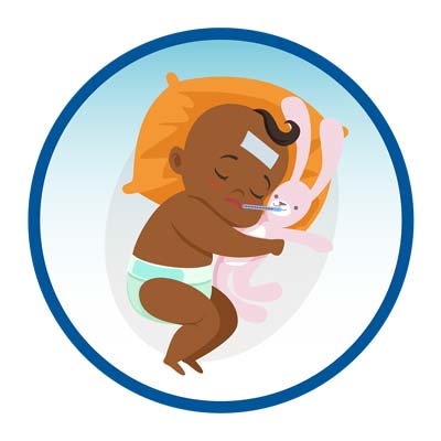 signs-of-dehydration-15 Baby with high fever